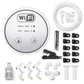Topyond Automatic Watering System for Plants Plant Watering Devices APP Control Intelligent Drip Irrigation Kit for 10 Potted Indoor Houseplants Garden and Balcony Use (3 nozzles Set)