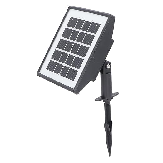WALFRONT Solar Powered Automatic Drip Irrigation Kit Programmable Plant Watering System ABS for Outdoor and Indoor Gardens
