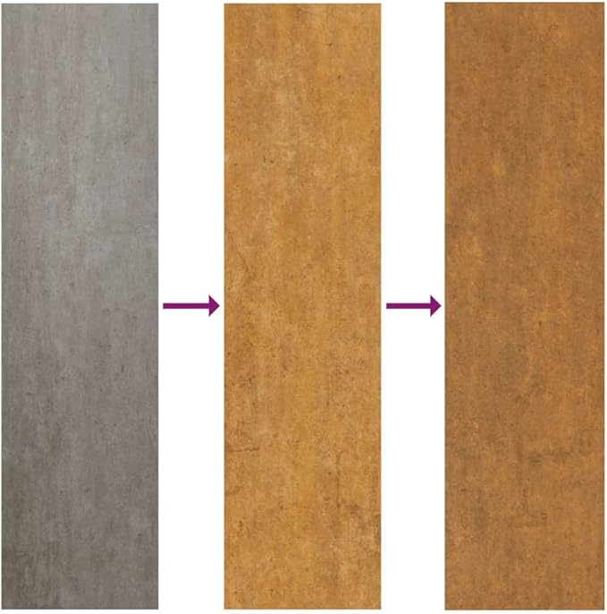 SKM Garden Raised Bed Rustic Corten Steel Large StrongBrown (Weight 38.58KG)