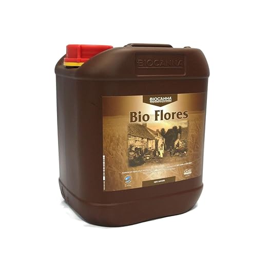 CANNA Fertilizer 100% Bio Bio Flores (5L)