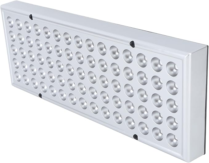 25W LED Plant Light Full Spectrum Grow Lamp for Indoor &amp Greenhouse Seedlings Veg Flowers - 110-220V with US Plug