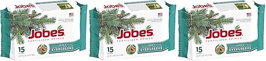 Jobe's 01661 Evergreen Fertilizer Spikes 15(3Pack)