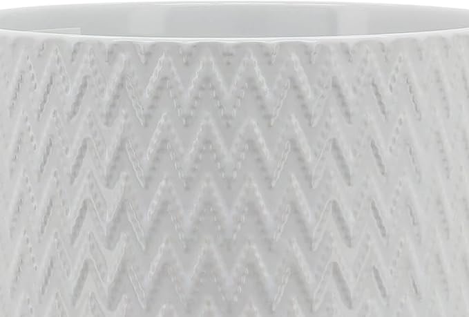 8 Planter W Stand White