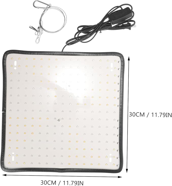 1set Led Plant Growing Lamp Brightness Full Dimmable Light for Indoor Plants Easy to Chain for and Hydroponics Us
