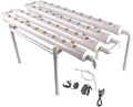 Floor-Standing Hydroponic Growing System Kit for Soilless Gardening – PVC Pipe Vertical Planter for Leafy Greens Herbs &amp Flowers