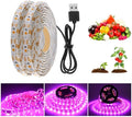 Fengyan Landscape Lights 10m/Set USB Plant Light Strip 5V Plant Grow Light Strip 2835 LED Grow Light Strip Full Spectrum Plant Light LED Street Lamp (Size : 10m IP65)