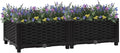 YAFF Raised Bed 31.5x15.7x9.1 Polypropylene (8.096lbs) F