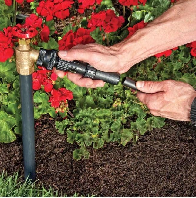 DIG GE200 Drip &amp Micro Sprinkler Kit - Versatile 122-Piece Set for Diverse Gardens Ideal for Efficient Watering