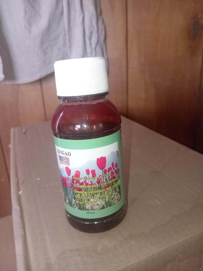 IDIGAO Foliar Fertilizer for Plants - Super Concentrated Plant Leaf Fertilizer - Fomulated for Fast Plant Absorption - Ready to Spray - 200ml Dilute with 20 Gallon Water Covers 7000sf