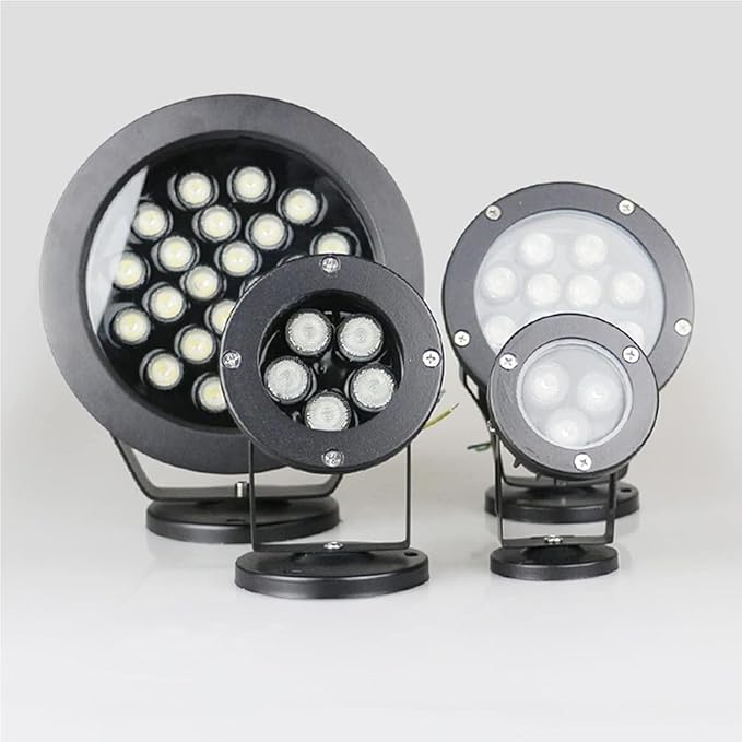 IP67 Waterproof Outdoor LED Spotlight - Spotlight Led Beam Light Long Di Irradiation Narrow Beam Lamp AC 90-260V LED Outdoor Floodlight Courtyard Tree Landscape Projection Light