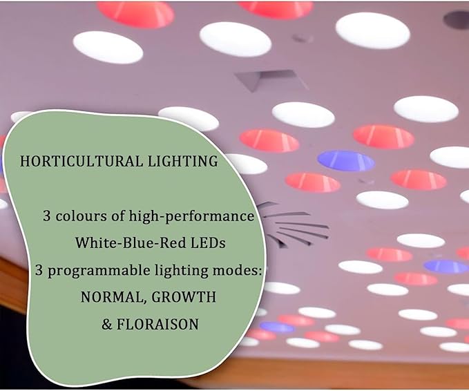 Hydroponics Growing System Indoor Garden with LED Light Auto Timer Herb Garden Kit Indoor Hydroponic Planter Gardening Gifts for Women