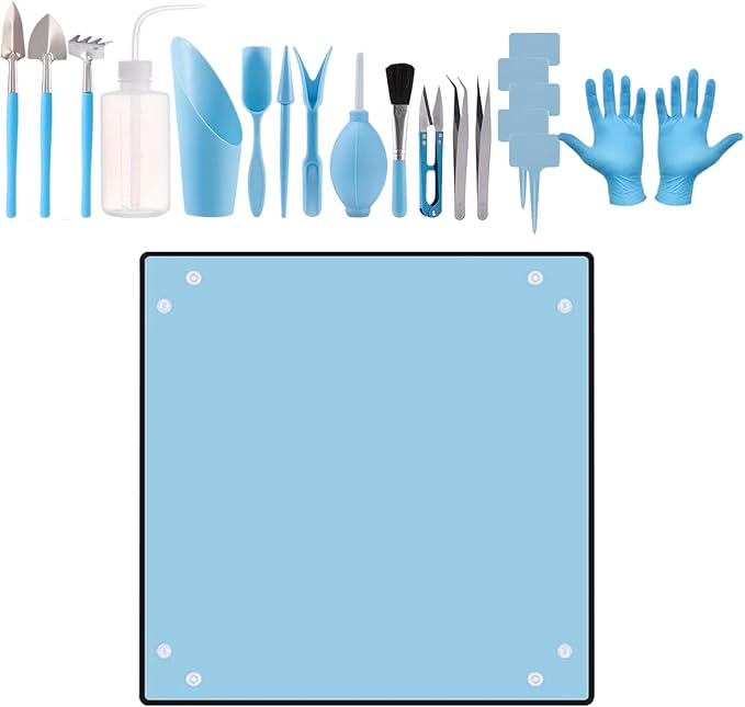 Waterproof Gardening Mat - Soil Digging Tool Set Durable Garden Accessories for Plant Repotting Mixing and Watering Protective Cover for Indoor or Outdoor Family Friends Men and Women