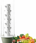 Hydroponic Growing System Kit Vertical Hydroponic Tower with Led Grow Lights Indoor &amp Outdoor Herb Garden Vegetable Tower Small Enough to Meet Different Layout Forms 7layers