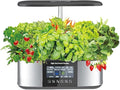 21 Pods Hydroponic Growing Hydro Indoor Herb Garden with 7.5L Water Tank and LED Grow Light Height Adjustable for Home Kitchen Gardening
