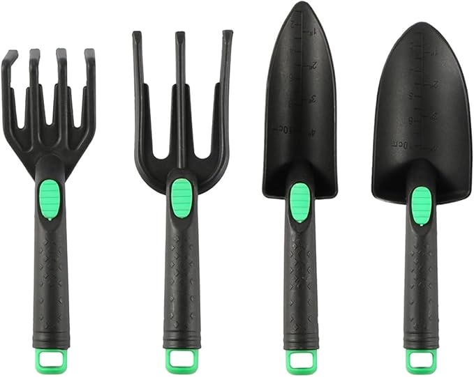 4Pcs Garden Shovel Tool Set for Planting Flowers Shoveling Potted Plants
