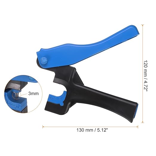 HARFINGTON 3pcs 3mm Drip Irrigation Tubing Hole Punch for Easier 1/4 Inch Fitting Emitter Insertion Drip Tube Hole Punch Fitting Insertion Tools for Laying Branch Drip Pipes