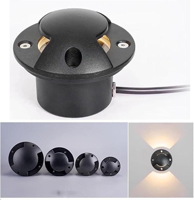 LED Beam Spotlight - AC85-265V LEDs In Ground Lights Underground Light LED 2 Sides Illuminated Outdoor Underground Light IP66 Waterproof Buried Lights(Purple9w)