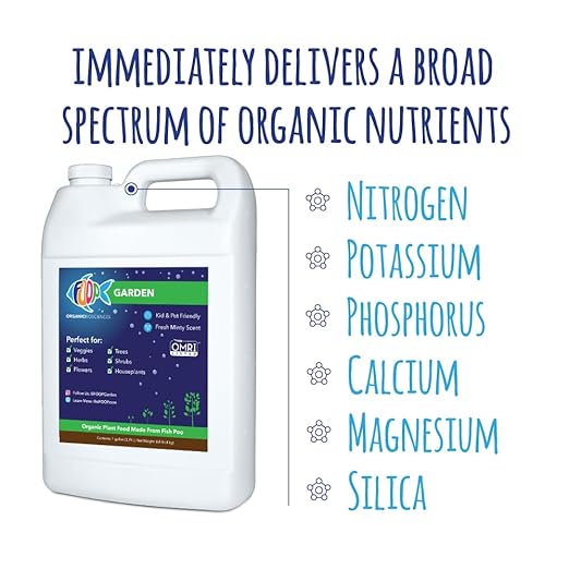 FOOP Garden - Organic Liquid Plant Food Made from Fish Manure (with Fresh Minty Scent) | Fish Fertilizer Alternative Perfect for Veggies Herbs FlowersTreesShrubs | Kid&ampPet Friendly (1G 2 Pack