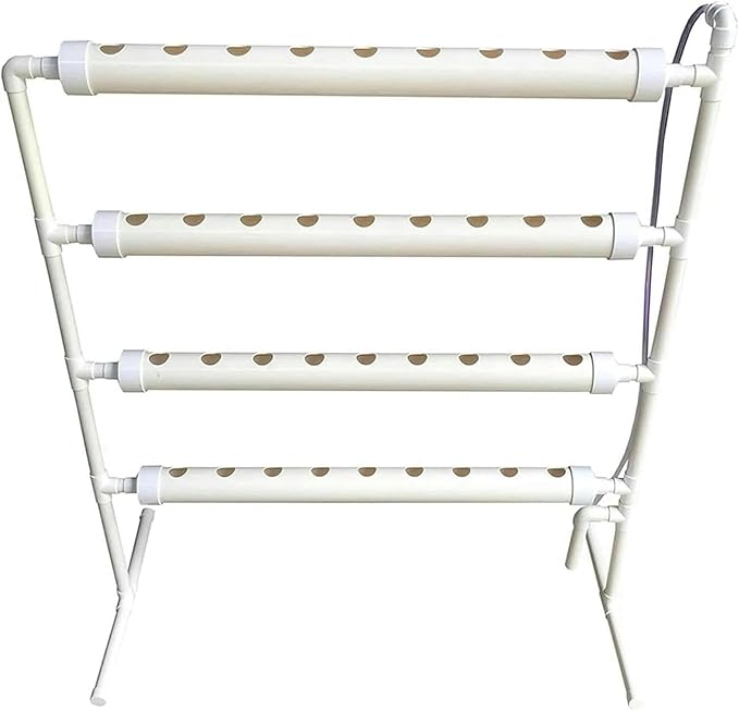 Hydroponics Growing Hydroponic Grow Kit 36 Holes Pipe Grow Kit Indoor Greenhouse Planting Box Gardening Nursery Pot Hydroponi