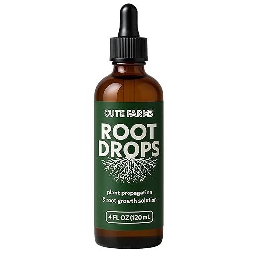 Cute Farms Indoor Grow &amp Care Plant Kit – Concentrated Plant Food Tap Water Conditioner Root Drops Keiki Paste Scissors &amp Repotting Mat | All-in-One Indoor Plant Care Set