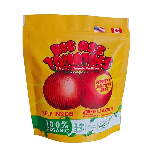 Big A Tomato Premium Organic Fertilizer with Kelp 13.5oz Indoor/Outdoor Plant Fertilizer