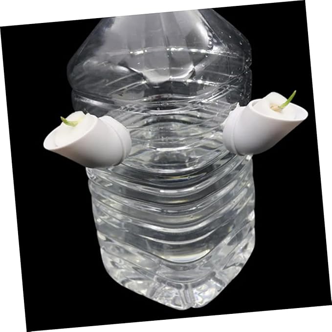 balacoo 20pcs Hydroponics Growing Tower Cup Planting Flower Cups Plastic Nursery