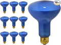 GoodBulb 75W Plant Grow Light Bulb | Blue Grow Light | R30 Shape &amp E26 Base | High Output Grow Light | Ideal for Indoor Plants Seeds Veg and Flower | Pack of 10 Bulbs