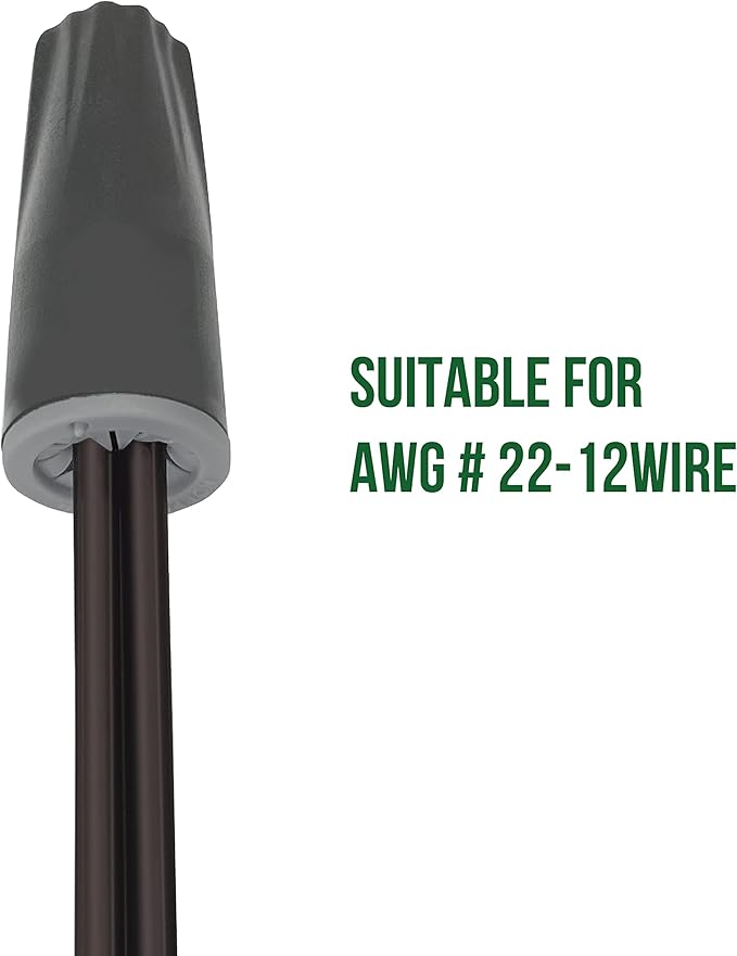 GKOLED 20W 4000k 20° Beam Angle Bullet/Round Outdoor Spotlight with 30-Pack Lengthened Waterproof Wire Connectors