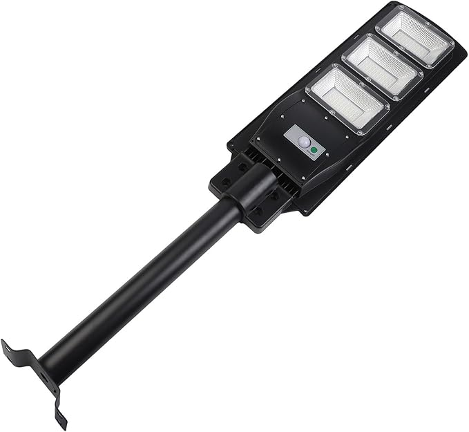 Vacumis Solar SpotlightsWaterproof And Dustproof High-Strength Construction For Yard Garden Patio Camping Lighting And Device Charging Station In Black(60cm)