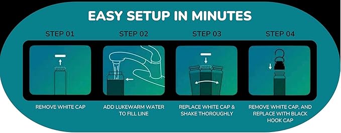 Aion Mosquito Barrier – Natural Outdoor Mosquito Barrier for Backyard – Chemical-Free – Easy to Use Simple to Setup - 2 Tubes