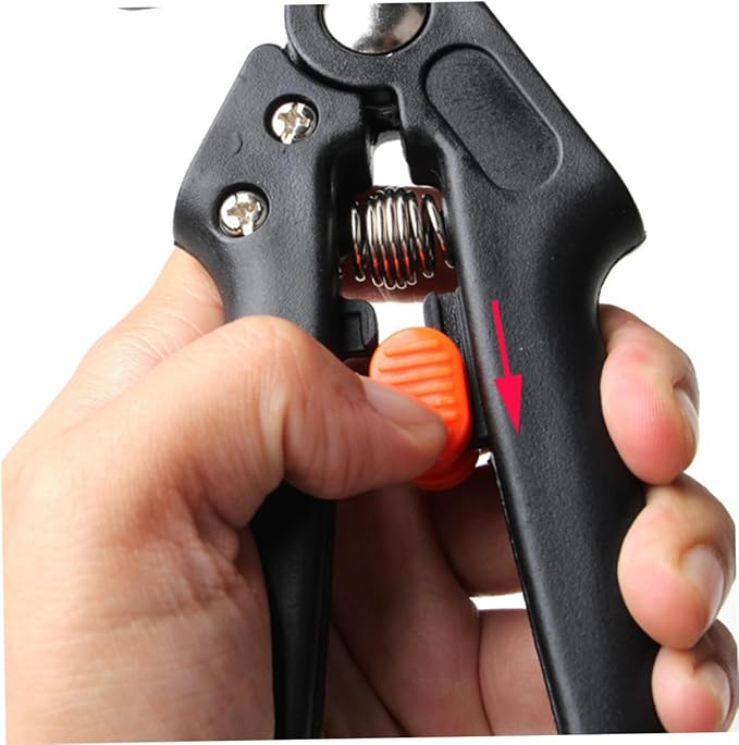Professional Tree Grafting Tool Kit Durable Pruning Shears with Blade for Efficient Plant Grafting Black Garden Tool Set Cloth Bag for Gardeners
