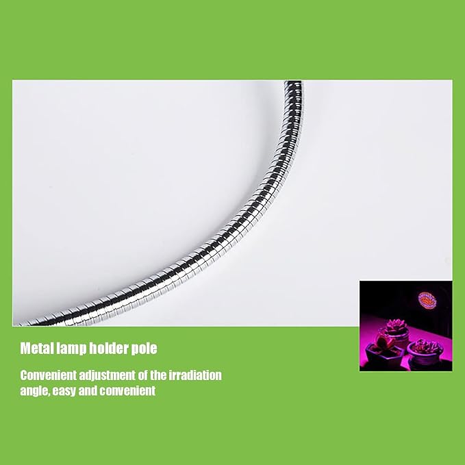 LED Grow Light Grow Lights for Indoor Plants Witrh Switch Ideal for Greenhouse Plants Flowers Veg Succulents Potted Growth (Size : 1 Head 290 lamp Beads) ()