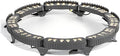 Outdoor Lights LED Low Voltage Landscape Tree Ring Lights Landscape Spotlights for Courtyards Park Lawn(White LightPack of 8)