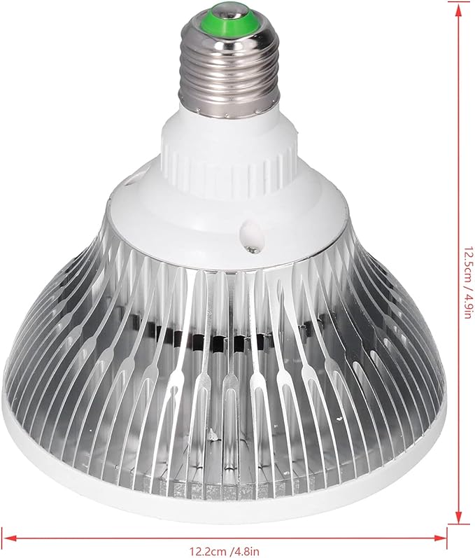 E27 Garden Plant Light Bulb22W Full Spectrum LED Grow Lamp 200LED for Garden Greenhouse Courtyard Balcony AC85V to 285V