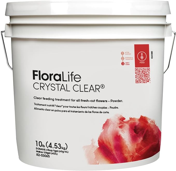 FloraLife Crystal Clear Powder Flower Food 10 lb