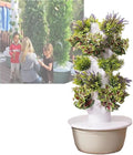 Tower Garden Hydroponics Growing SystemHydroponics Growing Tower20-36-Plant Sites Vertical Garden Planter with Hydrating Pump Adapter TimerPlanting Cotton5th Floor