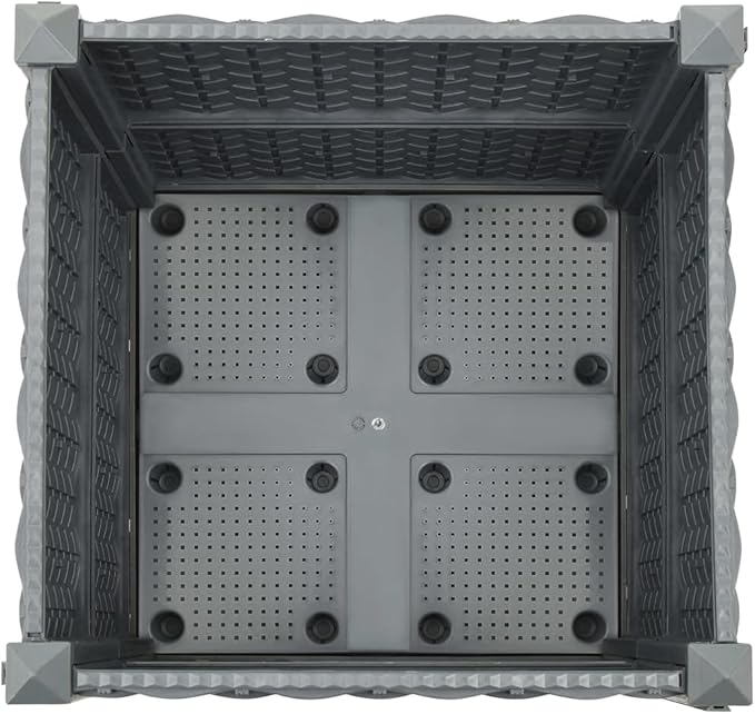 Raised BedGarden PlantersGarden PlantersGarden CenterpiecesGarden BedsRaised Beds for Growing FlowersHerbs and Fruits15.7x15.7x15 Polypropylene