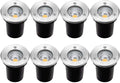 Wall Sconces Landscape Lights Led Well Lights Ground Lights Ip67 Waterproof Low Voltage Landscape Lighting Spotlight for Driveway Deck Step Garden Outdoor Light