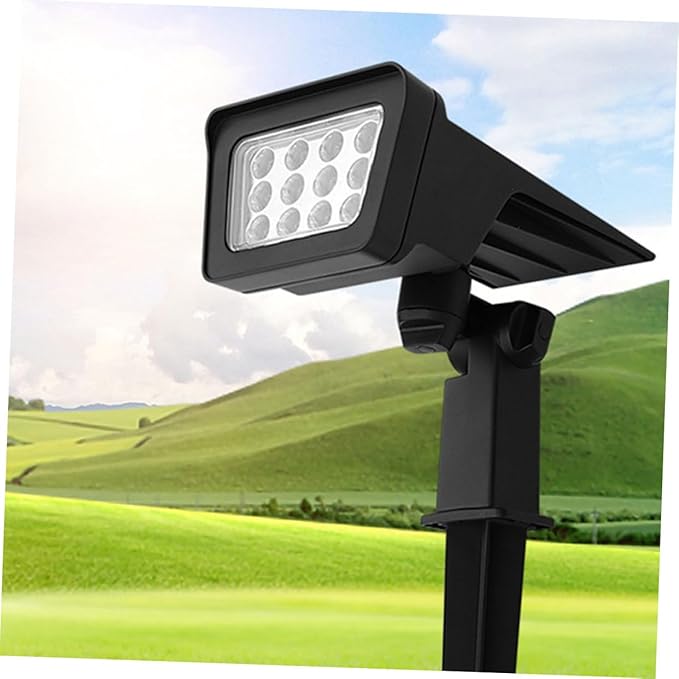 Solar Led Spotlight for Garden and Patio Lawn Stake Light with Settings for Pathways and Landscape Lighting