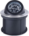 Ground LED Landscape Lights - Landscape Lights Adjustable Angle Outdoor LED Spotlight RGB Color Recessed Floor Lamp IP67 Waterproof Garden Ground Angle Oblique Spot Light