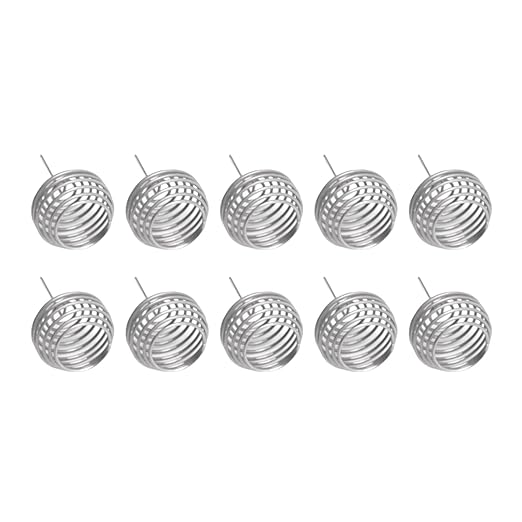 100Pcs Fertilizer Mesh Baskets Stainless Steel Garden Nutrition Cups Bonsai Fertilization Basket for Homes Gardens Courtyards Farms