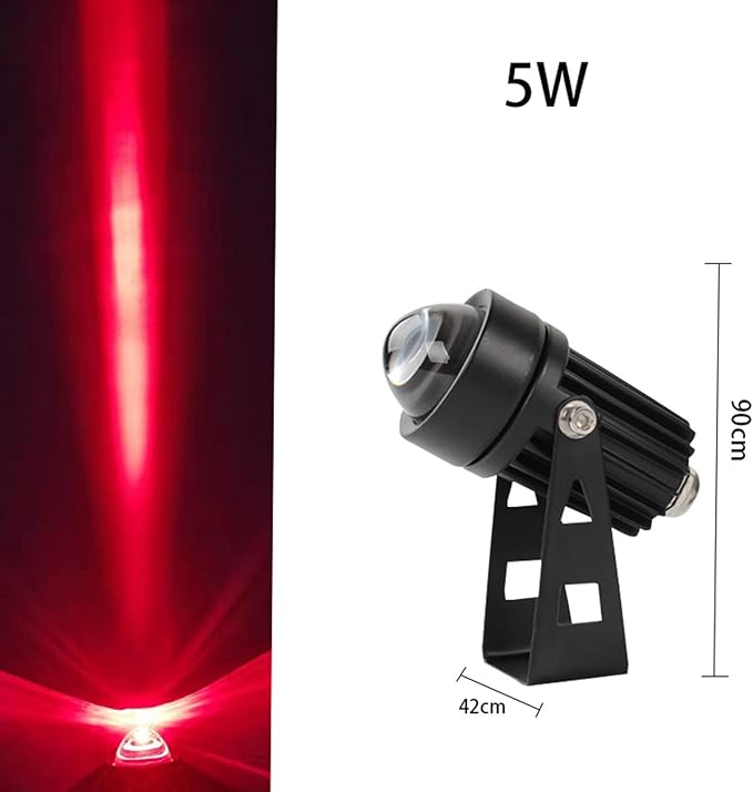 LED Single Beam Spotlight COB Narrow Beam Floodlight 180° Rotatable IP65 Waterproof Spot Light AC85-265V for Garden Hotel Exterior Wall Decor Landscape Lighting