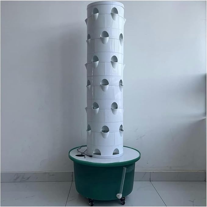 Home Garden Vertical Tower Farming Hydroponics Growing and Aeroponic Planting High Output Smart Indoor GreenhouseHydroponic Growing Kits/1pc (