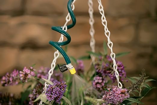 Orbit 56318 Hanging Basket Flex-Mist Watering Kit with Hose-End Timer ((Pack of 2))
