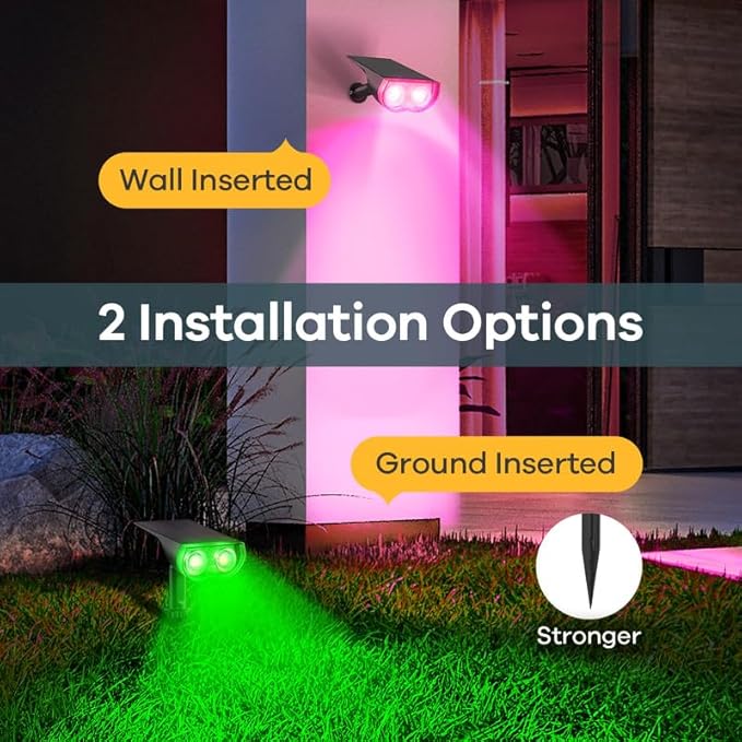 Linkind StarRay Solar Lights Outdoor Smart Solar Spot Lights Outdoor SL5C