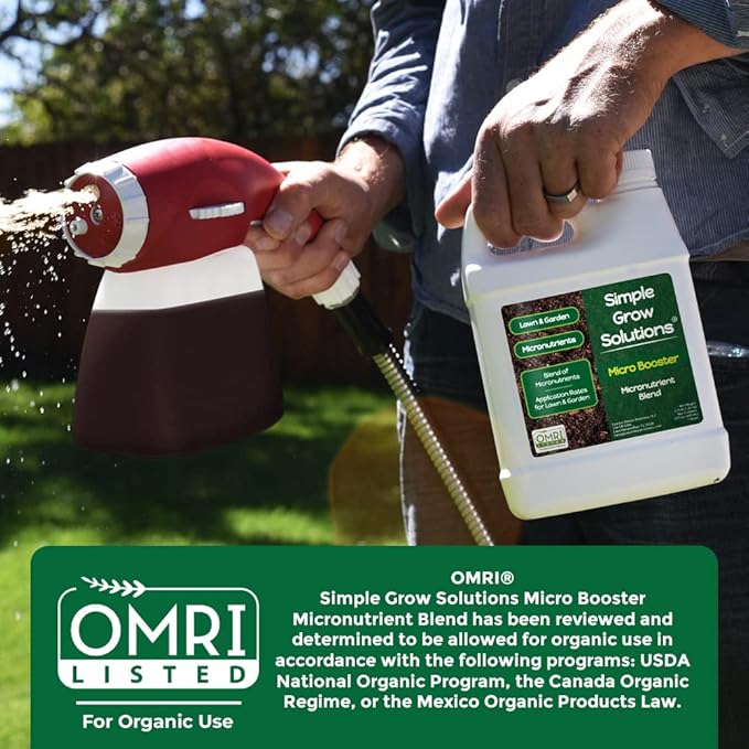 Soil Hume Seaweed Humic Acid 32 Ounce + 4-6-8 All Purpose Plant Food 32 Ounce + Micro Booster Chelated Micronutrients 32 Ounce - Indoor Plant &amp Outdoor Garden Bundle - Simple Grow Solutions