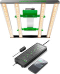 MARS HYDRO FC-E3000 300Watt LED Grow Light 3X3ft Full Spectrum Grow Light Bar and iHub-Pro 10AC Power Strip Kit 10-Outlet All-in-One Smart Grow Room Hub