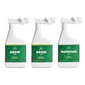 Lawnifi New Lawn Starter Box 3 Bottles of Liquid Fertilizer - Grow x2 Maintain x1