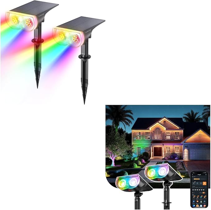 Linkind StarRay Solar Lights Outdoor Smart Solar Spot Lights Outdoor SL5C