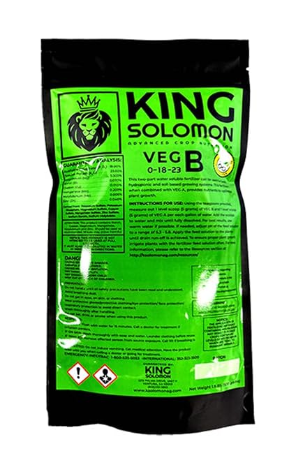 Two-Part Plant Nutrient kit for Autoflower and Photoperiod Plants - Powered by King Solomon Nutrients